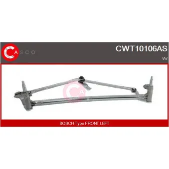 CASCO CWT10106AS - Tringlerie d'essuie-glace