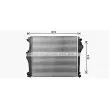 AVA QUALITY COOLING AL4148 - Intercooler, échangeur