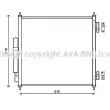 AVA QUALITY COOLING AUA5218D - Condenseur, climatisation