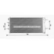 AVA QUALITY COOLING BW5617D - Condenseur, climatisation