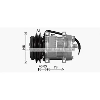 AVA QUALITY COOLING CSAK061 - Compresseur, climatisation