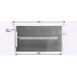 Condenseur, climatisation AVA QUALITY COOLING [DN5465D]