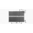 Condenseur, climatisation AVA QUALITY COOLING [FD5695]