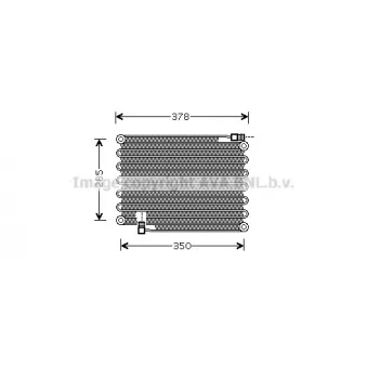 Condenseur, climatisation AVA QUALITY COOLING OEM 501 156