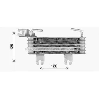 AVA QUALITY COOLING HY3500 - Radiateur d'huile