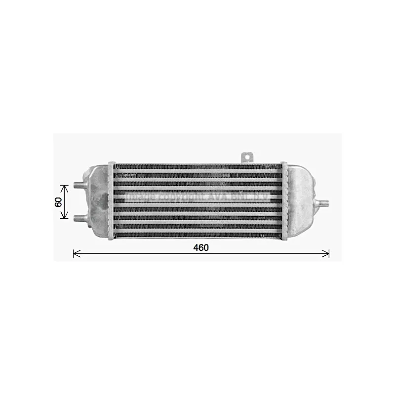 Intercooler, échangeur AVA QUALITY COOLING HY4477 - Visuel 1