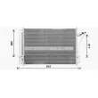 AVA QUALITY COOLING HY5470D - Condenseur, climatisation