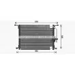 AVA QUALITY COOLING HY5582 - Condenseur, climatisation
