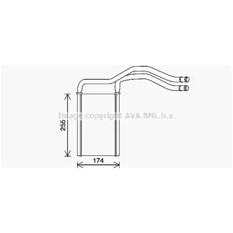 Système de chauffage AVA QUALITY COOLING HY6449