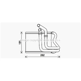 Système de chauffage AVA QUALITY COOLING HY6461