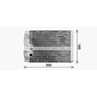 Système de chauffage AVA QUALITY COOLING HY6588
