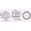 AVA QUALITY COOLING HY8462 - Moteur électrique, pulseur d'air habitacle