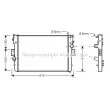 AVA QUALITY COOLING IVA2056 - Radiateur, refroidissement du moteur