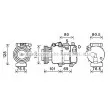 AVA QUALITY COOLING KAAK218 - Compresseur, climatisation