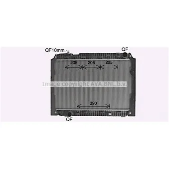 AVA QUALITY COOLING ME2331 - Radiateur, refroidissement du moteur