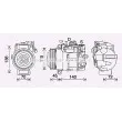 AVA QUALITY COOLING MSAK710 - Compresseur, climatisation
