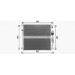 AVA QUALITY COOLING MT5285D - Condenseur, climatisation
