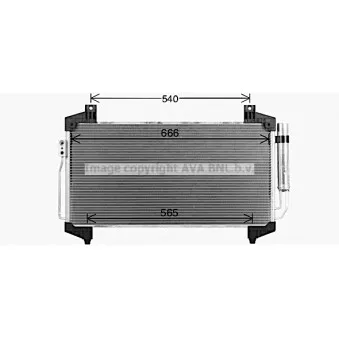 AVA QUALITY COOLING MT5291D - Condenseur, climatisation