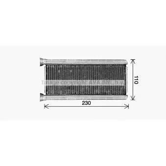 Système de chauffage AVA QUALITY COOLING MT6289