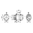 AVA QUALITY COOLING NHAK008 - Compresseur, climatisation