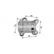 Radiateur d'huile AVA QUALITY COOLING [OL3712]