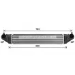 Intercooler, échangeur AVA QUALITY COOLING [OL4713]