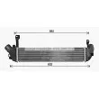 AVA QUALITY COOLING RT4679 - Intercooler, échangeur