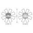AVA QUALITY COOLING SCF037 - Ventilateur, refroidissement du moteur