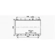 AVA QUALITY COOLING SZ2148 - Radiateur, refroidissement du moteur