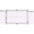 AVA QUALITY COOLING TO2748 - Radiateur, refroidissement du moteur