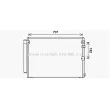 Condenseur, climatisation AVA QUALITY COOLING [TO5731D]