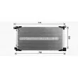 Condenseur, climatisation AVA QUALITY COOLING [TO5784]