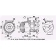 AVA QUALITY COOLING TOK738 - Compresseur, climatisation