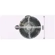 Embrayage, ventilateur de radiateur AVA QUALITY COOLING [VLC108]