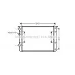 AVA QUALITY COOLING VN2260 - Radiateur, refroidissement du moteur