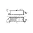 Intercooler, échangeur AVA QUALITY COOLING [VN4136]