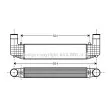 Intercooler, échangeur AVA QUALITY COOLING [VN4157]