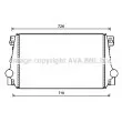 AVA QUALITY COOLING VN4371 - Intercooler, échangeur