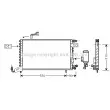 AVA QUALITY COOLING VN5142 - Condenseur, climatisation