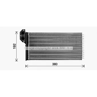 Système de chauffage AVA QUALITY COOLING VN6431