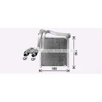 AVA QUALITY COOLING VN6438 - Système de chauffage