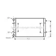 AVA QUALITY COOLING VNA2286 - Radiateur, refroidissement du moteur