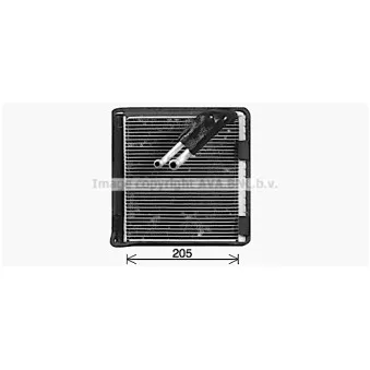 Évaporateur climatisation AVA QUALITY COOLING VNV422