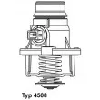 WAHLER 4508.101D50 - Thermostat, liquide de refroidissement