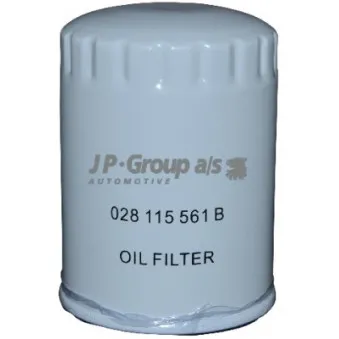 Filtre à huile JP GROUP 1118500500 pour VOLKSWAGEN TRANSPORTER - COMBI 1.9 TD - 68cv