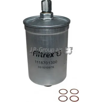 Filtre à carburant JP GROUP 1118701300 pour VOLKSWAGEN PASSAT 2.0 16V - 136cv