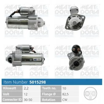 Démarreur MEAT & DORIA OEM 6611513401