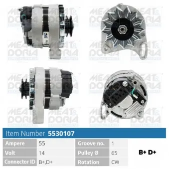 Alternateur MEAT & DORIA OEM 46774430