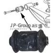 JP GROUP 1140205300 - Silent bloc de suspension (train avant)