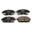 Jeu de 4 plaquettes de frein arrière BSG [BSG 65-202-002]